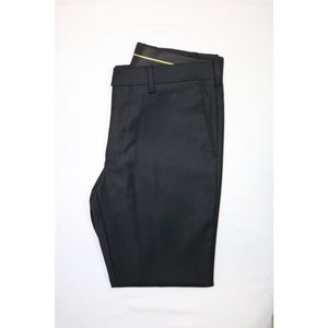 Solid Flat Front Slim Fit Dress Pants Size 32